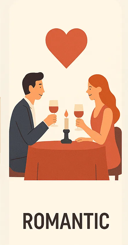 Candlelight Dinner Setup