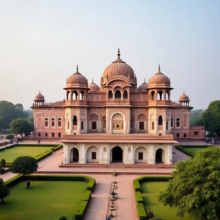 Albert Hall Museum in Jaipur with Indo-Saracenic architecture