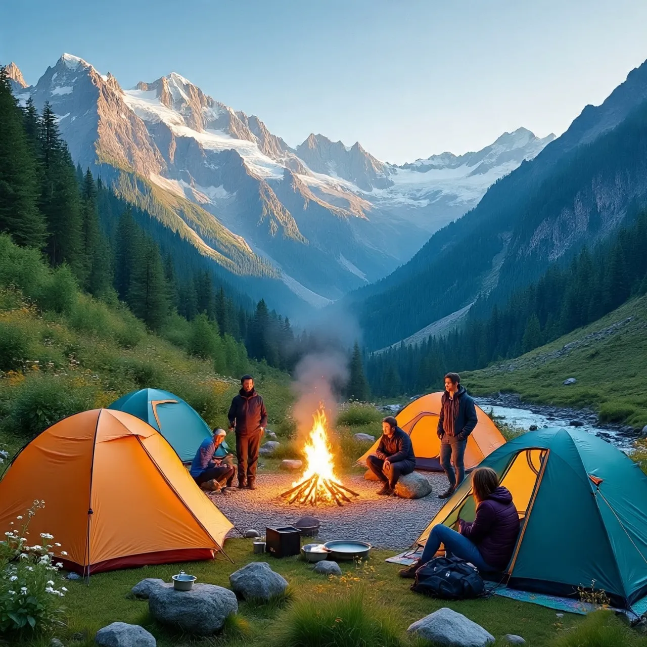 Alpine Camping Sonmarg
