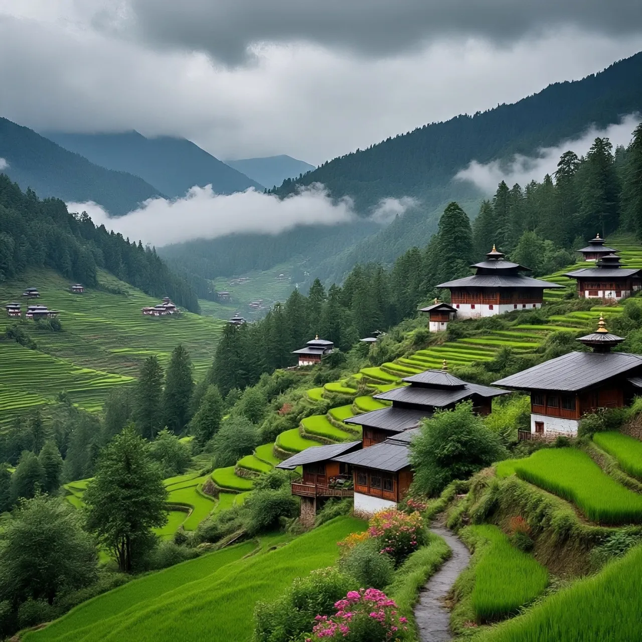 Bhutan Scenic Retreat