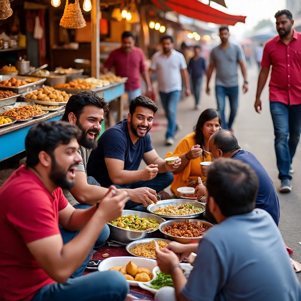 Mumbai Chowpatty Street Food