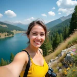 Nature retreat in Kashmir with cottages and forest views