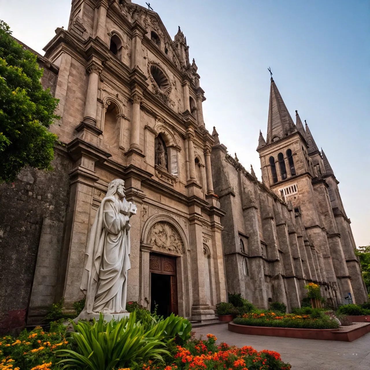 Old Goa Portuguese Church Architecture