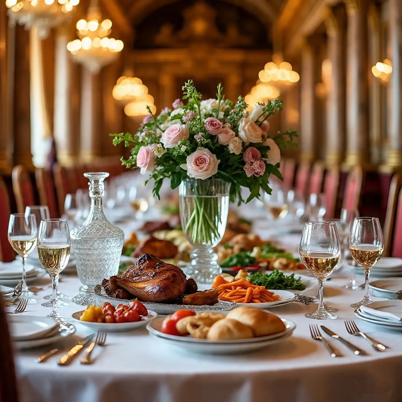 Royal Lunch Setup