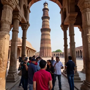 tourist_group_at_qutub_minar