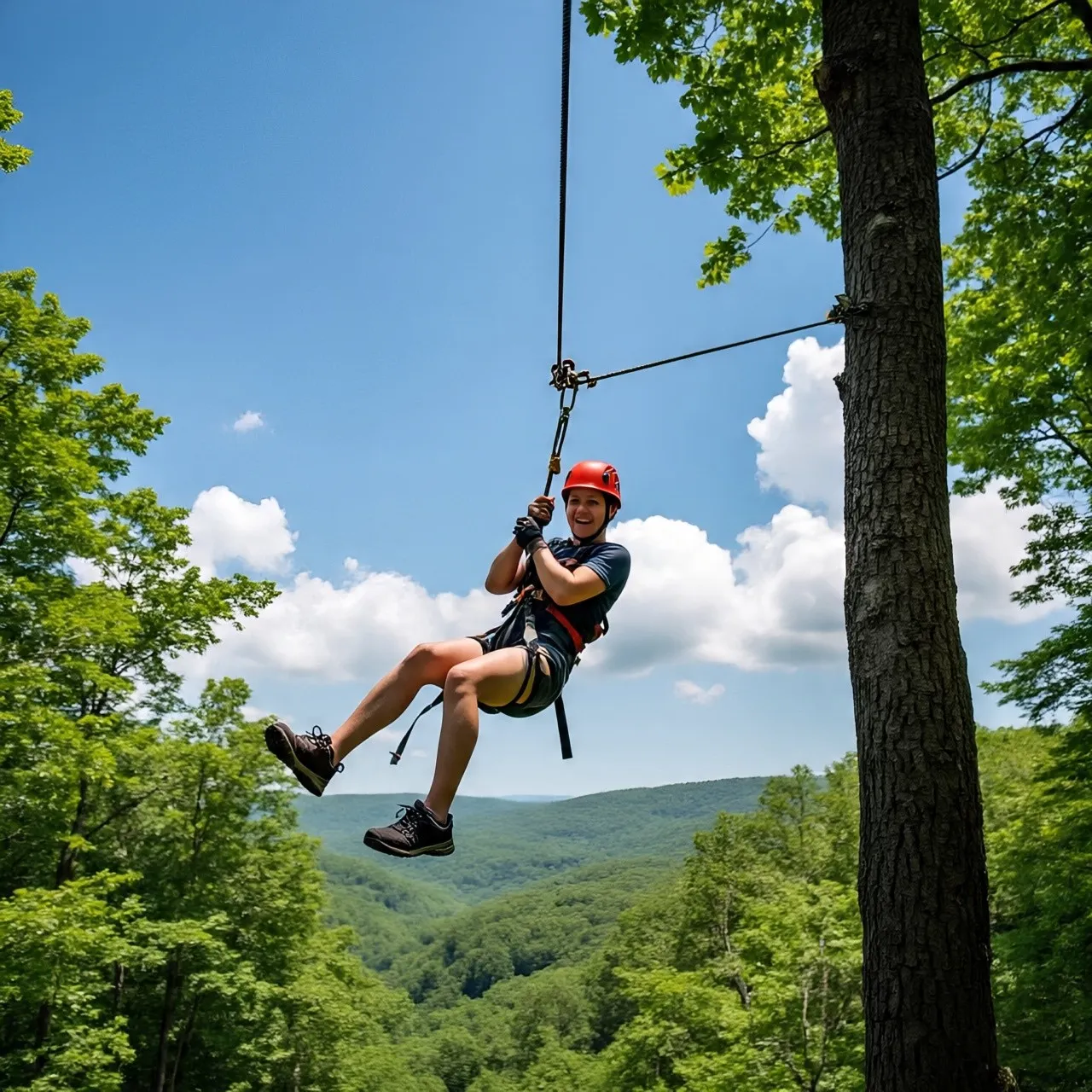 Ziplining Adventure