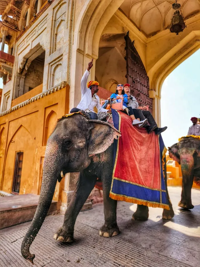 Tourist-advanture-photo Elephant ride Jaipur rr holidays